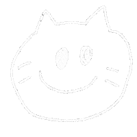 Cat Smile Sticker