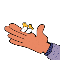 SupremeNinja eyes hand tongue supremeninja Sticker