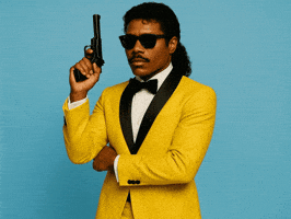 James Bond Gun GIF by Jukebox Saints