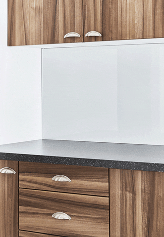 alusplash design white flash kitchen GIF