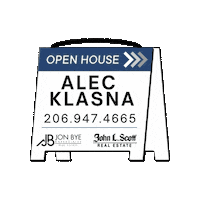 JonByeAndAssociatesRE real estate open house jba john l scott Sticker