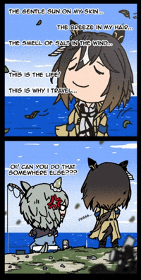 Stay Gold Fishing GIF