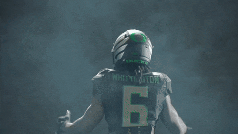 Oregon Football GIF by GoDucks