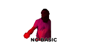 nobasicart nobasic no basic nobasicart Sticker