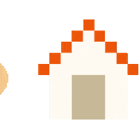 Go Home Pixel Sticker