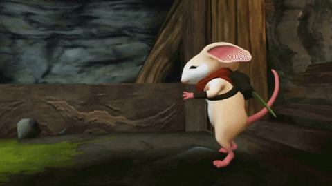 TidyMice giphyupload mouse smell moss GIF