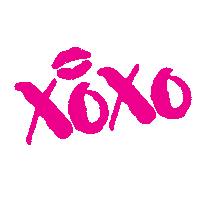 Love You Kiss Sticker