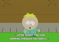 butters stotch singing GIF by South Park 