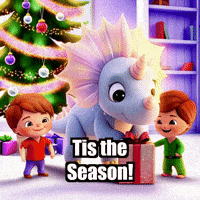 Tis The Season Family GIF by Divineasaur
