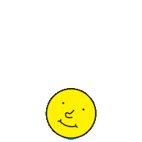 rjpaper happy design spring smiley Sticker