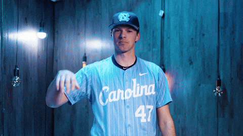 University Of North Carolina Baseball GIF by UNC Tar Heels