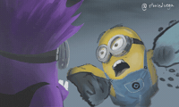 StoriedVega meme jjk fanart minion GIF