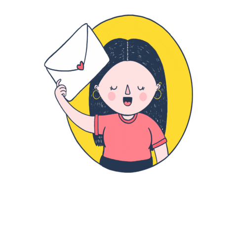 andreaortizmx giphygifmaker mail email correo Sticker