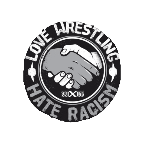 Hate Racism Sticker by wXw Wrestling