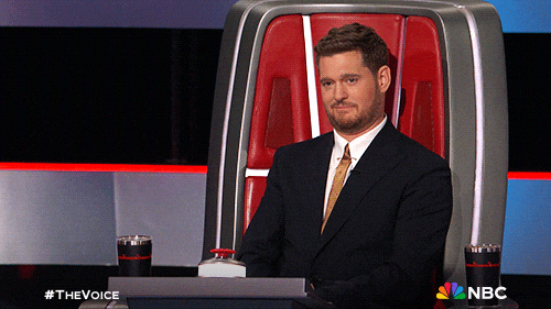 Michael Buble Meow GIF by The Voice