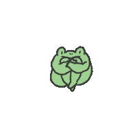 nousan frog wa nou かえる Sticker