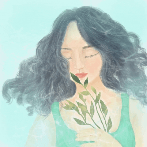 thelinhlab relaxing healing GIF