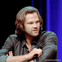 aborddelimpala nope sick jared padalecki puke GIF