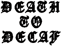 HelenaGraphics coffee black death black coffee Sticker