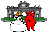 Museo Del Prado Spain Sticker