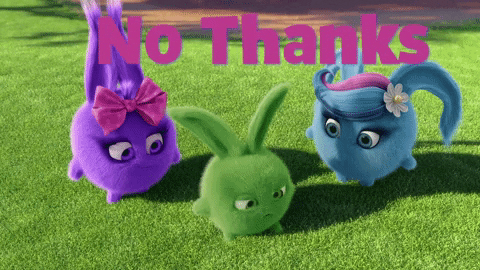 Thanks No GIF by Sunny Bunnies