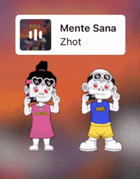 Musica Salud GIF by Zhot