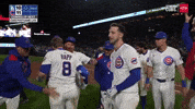 Celebrate Chicago Cubs GIF by MLB