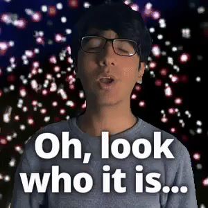 Oh, look who it is...