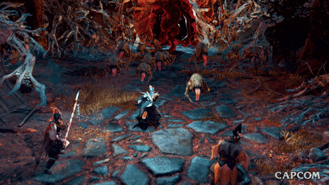 Video Game Fight GIF by CAPCOM
