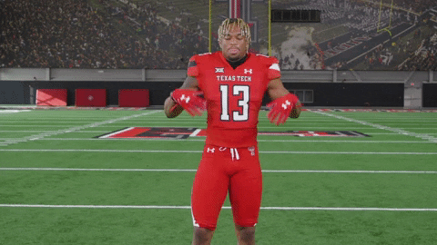 Red Raiders Erik Ezukanma GIF by Texas Tech Football