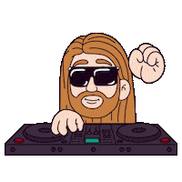 Dance Dj Sticker by Bryson Williams