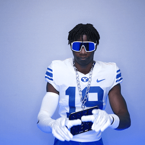 Byu Football Sport GIF by BYU Cougars