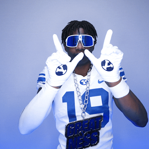 Byu Football Sport GIF by BYU Cougars