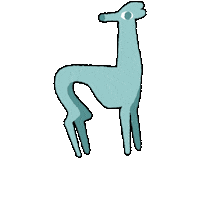 Happy Wild Animals Sticker by Ivan Gulizia