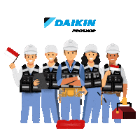 Merdeka Dirgahayu Ri Sticker by Daikin Proshop Indonesia