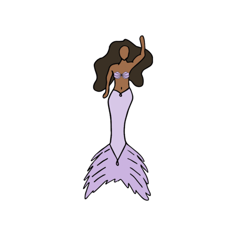 Mermaid Siren Sticker