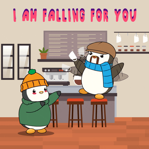 Valentines Day Love GIF by Pudgy Penguins