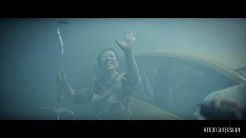 Run GIF by Foo Fighters