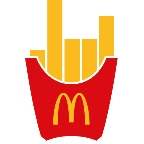 hungry party Sticker by McDonald's Deutschland