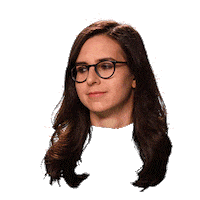 Floating Head Yael Elmatad Sticker by Originals