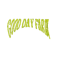 GoodDayFarm trippy brand good day arkansas Sticker
