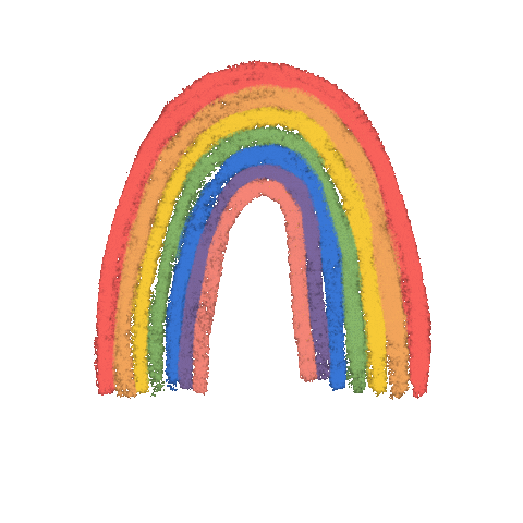 andreablascoillustration giphyupload illustration rainbow colors Sticker
