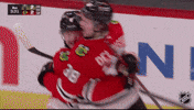 Happy Chicago Blackhawks GIF by NHL