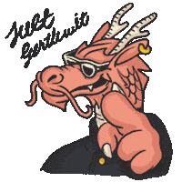 Dragon Sticker by GENERALYONGYONG