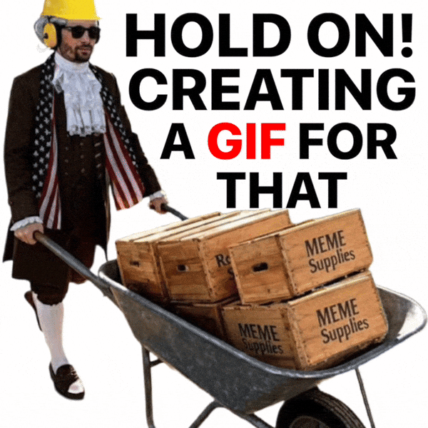 Hold On Content Creator GIF