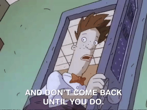 nickrewind giphydvr nicksplat aaahh real monsters giphyarm015 GIF