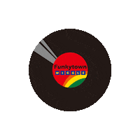 Record Player Jazz Sticker by wiggle wiggle