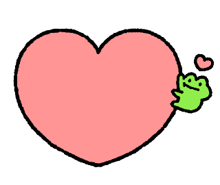 I Love You Heart Sticker