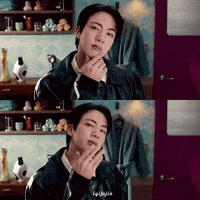 Jin Smile GIF