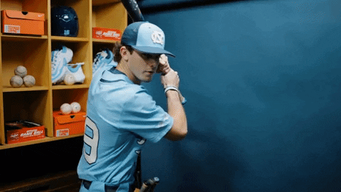 North Carolina Baseball GIF by UNC Tar Heels